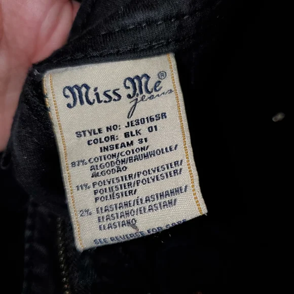 Womens "Miss Me" Jeans - Picture 6 of 9